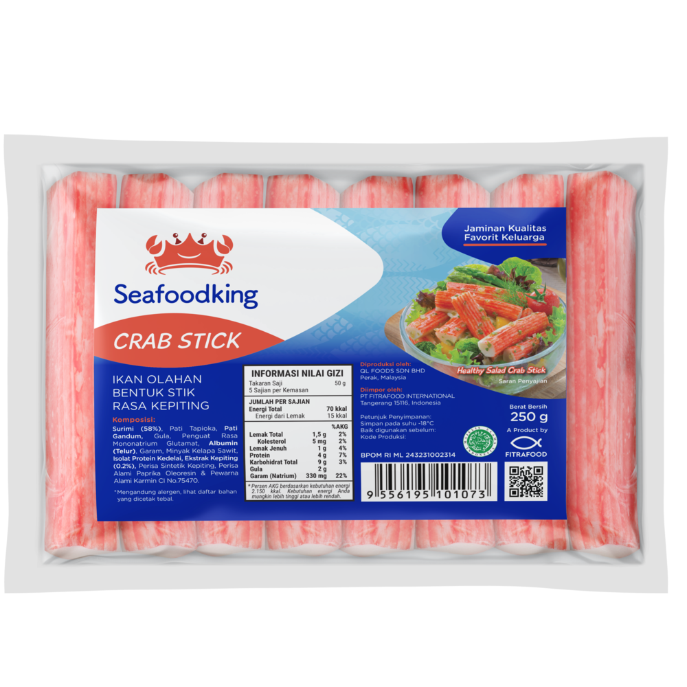 Jual Seafoodking Crab Stick Premium [250 G] Di Seller Seafoodking Gudang Blibli Blibli