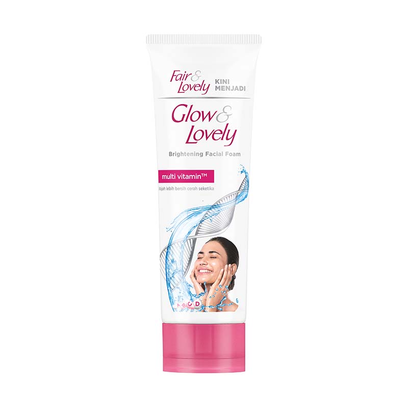 Promo Glow & Lovely Brightening Facial Foam [50 g] Diskon 6 di Seller