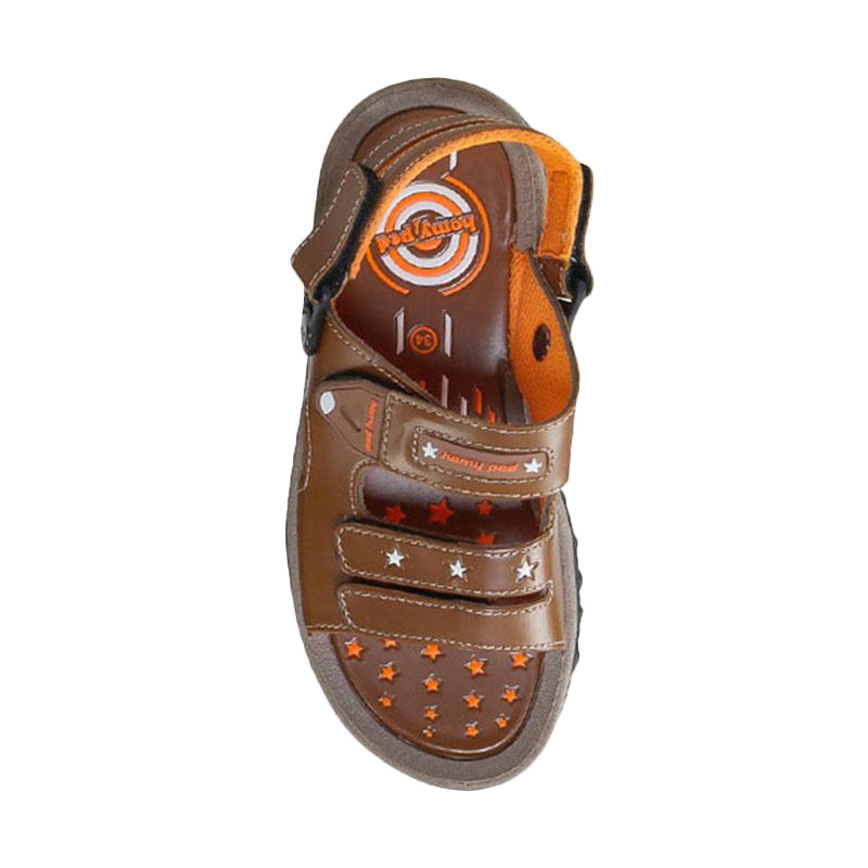  Jual  Homyped  Captain 01 Sandal  Gunung Anak  Brown Online 