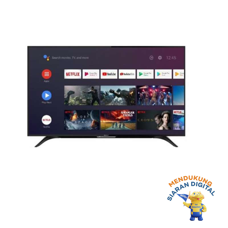 âˆš Sharp 4t-c50bk1i 4k Ultra-hdr With Android Tv [50 Inch