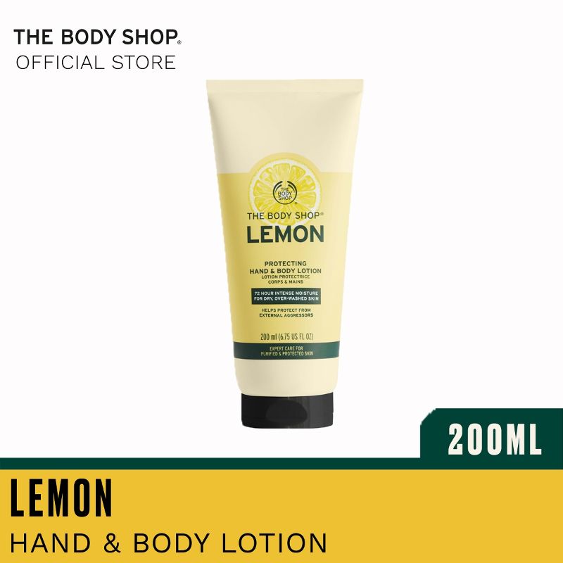 Jual The Body Shop Lemon Hand & Body Lotion Moisturizer [200 ml di