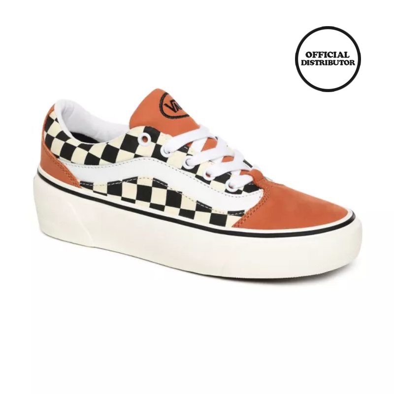 Jual Vans UA Shape NI Sepatu Sneakers - (Checkerboard) sunburn-marshmallow  di Seller Vans Women Official Store - Slipi, Kota Jakarta Barat | Blibli