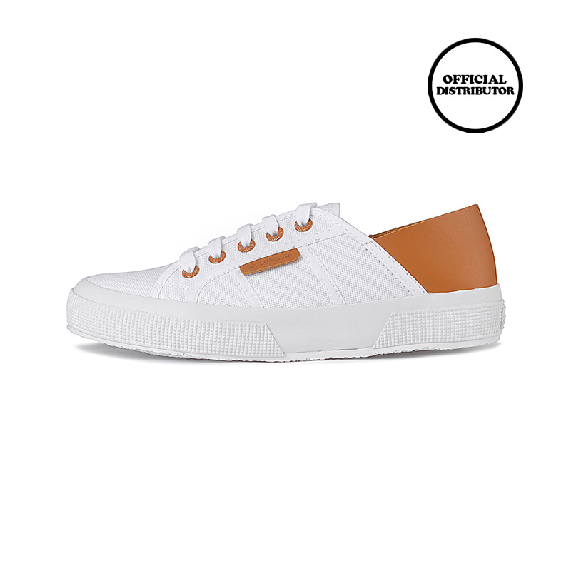 white brown sneakers