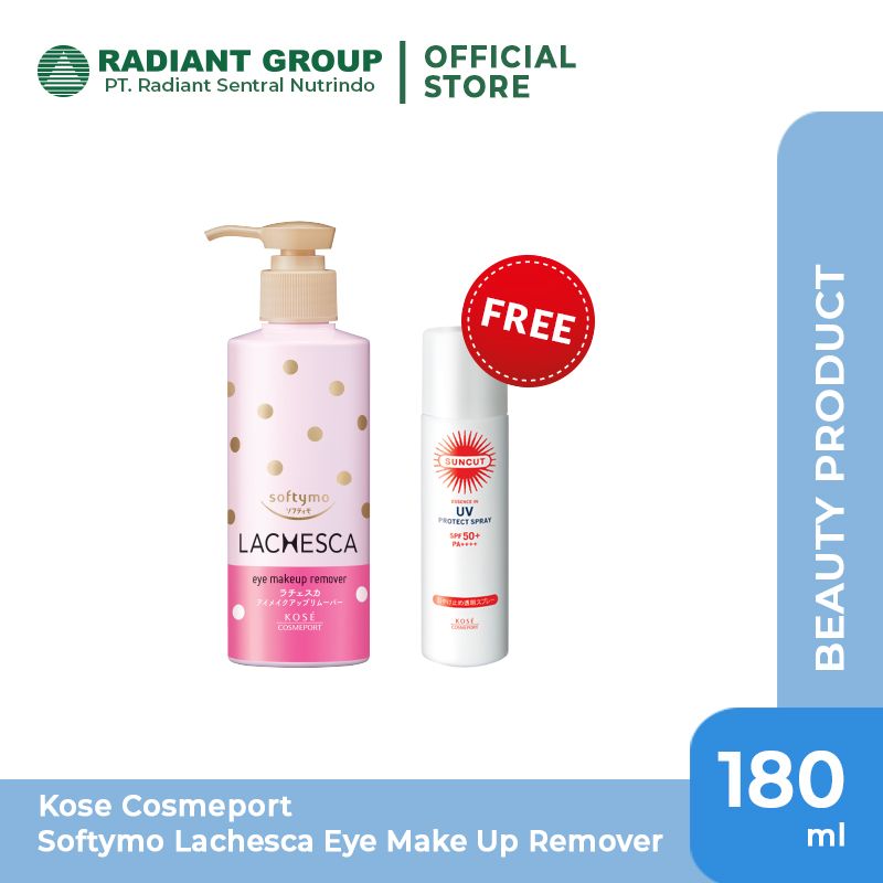 Jual Kose Softymo Lachesca Eye Makeup Remover Free Suncut Uv Protect