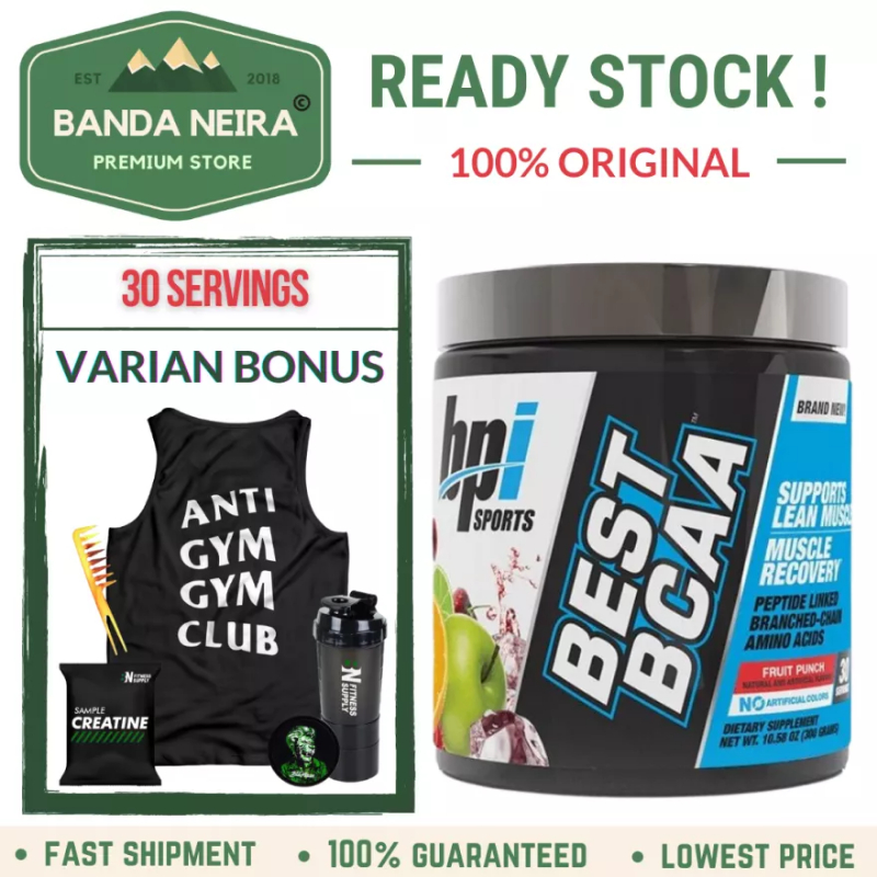 Promo BPI Sports Best BCAA - Fruit Punch, 30 Servings Diskon ...