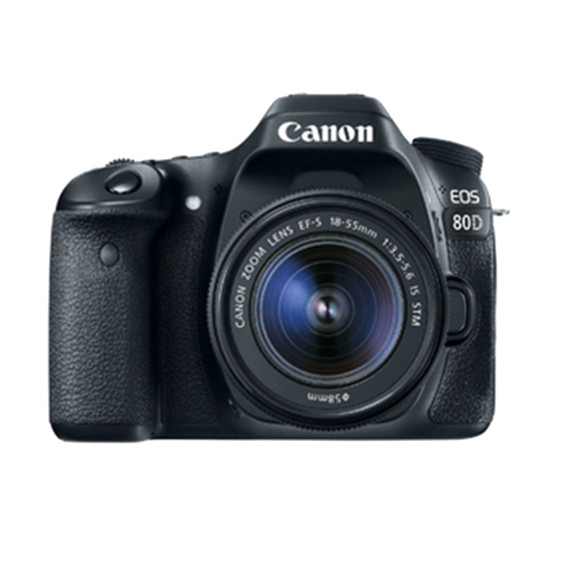 Canon EOS 80D Kit 18-55 IS STM Wifi Black