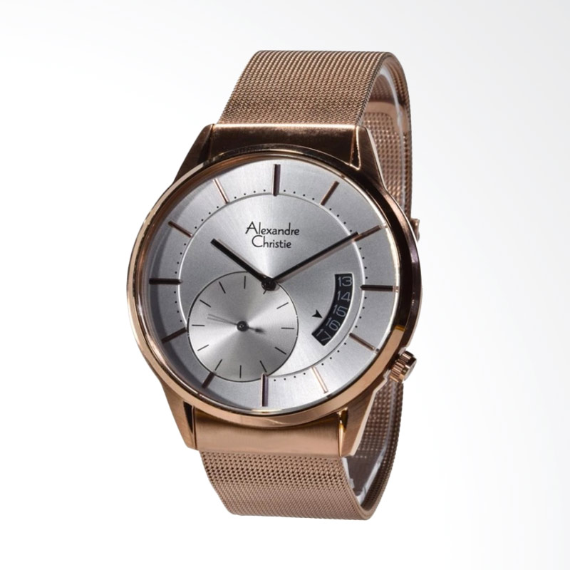 Harga Alexandre Christie Stainless Steel 8453 Putih 