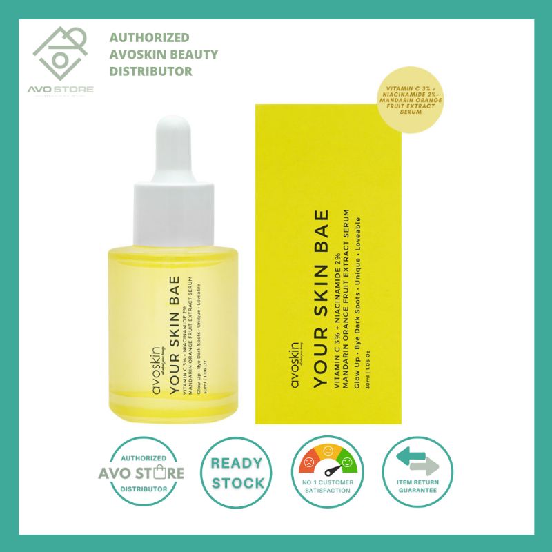 Promo Avoskin Your Skin Bae Vitamin C 3 + Niacinamide 2 + Mandarin