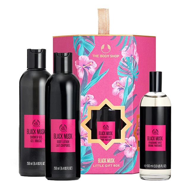 Body shop black outlet musk gift set