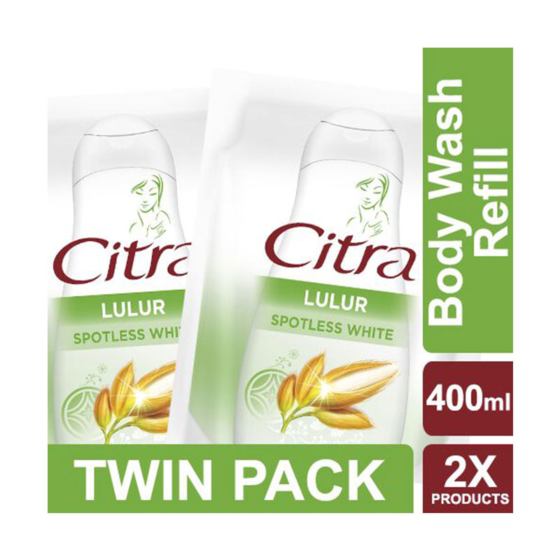 Jual Citra Lulur Spotless White Liquid Body Wash Refill