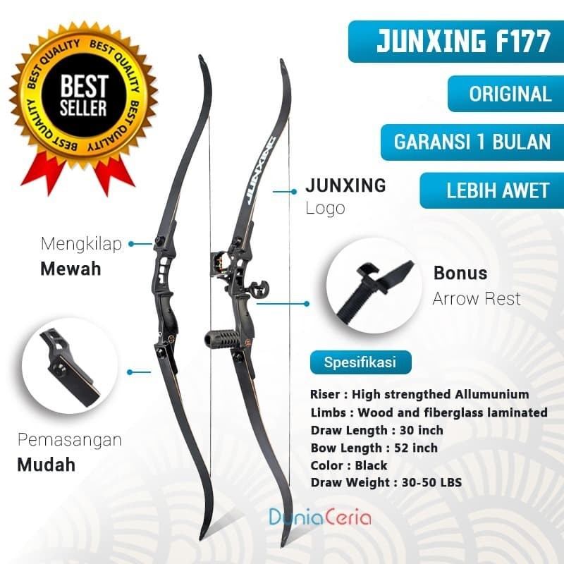 Promo FS - Junxing F177 Busur Panah Hunting Fishing Recurve Bow Diskon