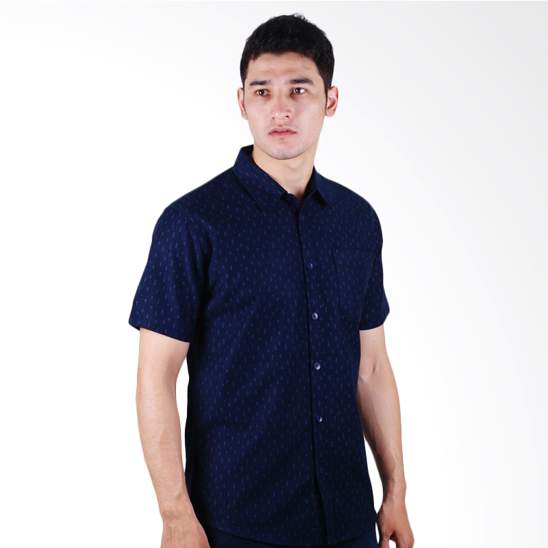 Jual DSVN KEVA Kemeja Pria Navy Online Harga Jual DSVN KEVA Kemeja Pria Navy Online Harga