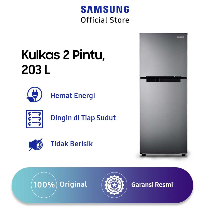 Jual Samsung Rt19m300bgs Se Kulkas 2 Pintu 203 L Terbaru Juli 2021 Blibli