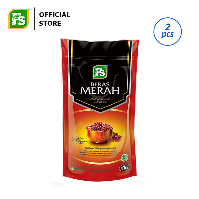 Jual Fs Beras Merah 2 Pcs 1 Kg Murah Mei 2021 