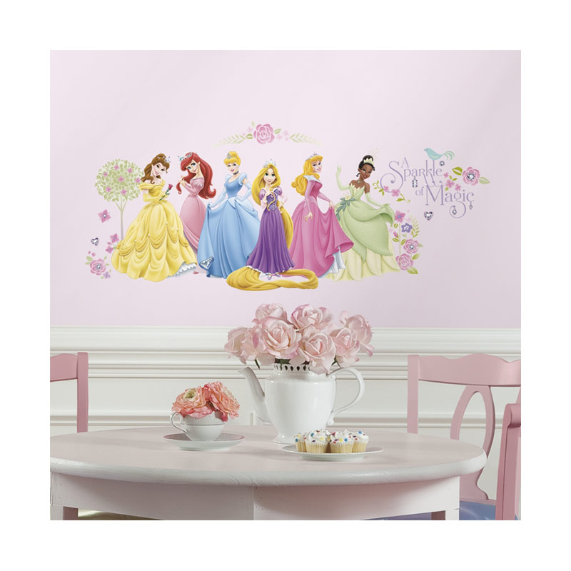 Jual Daily Deals - Disney Glow Princess Peel & Stick Wall 