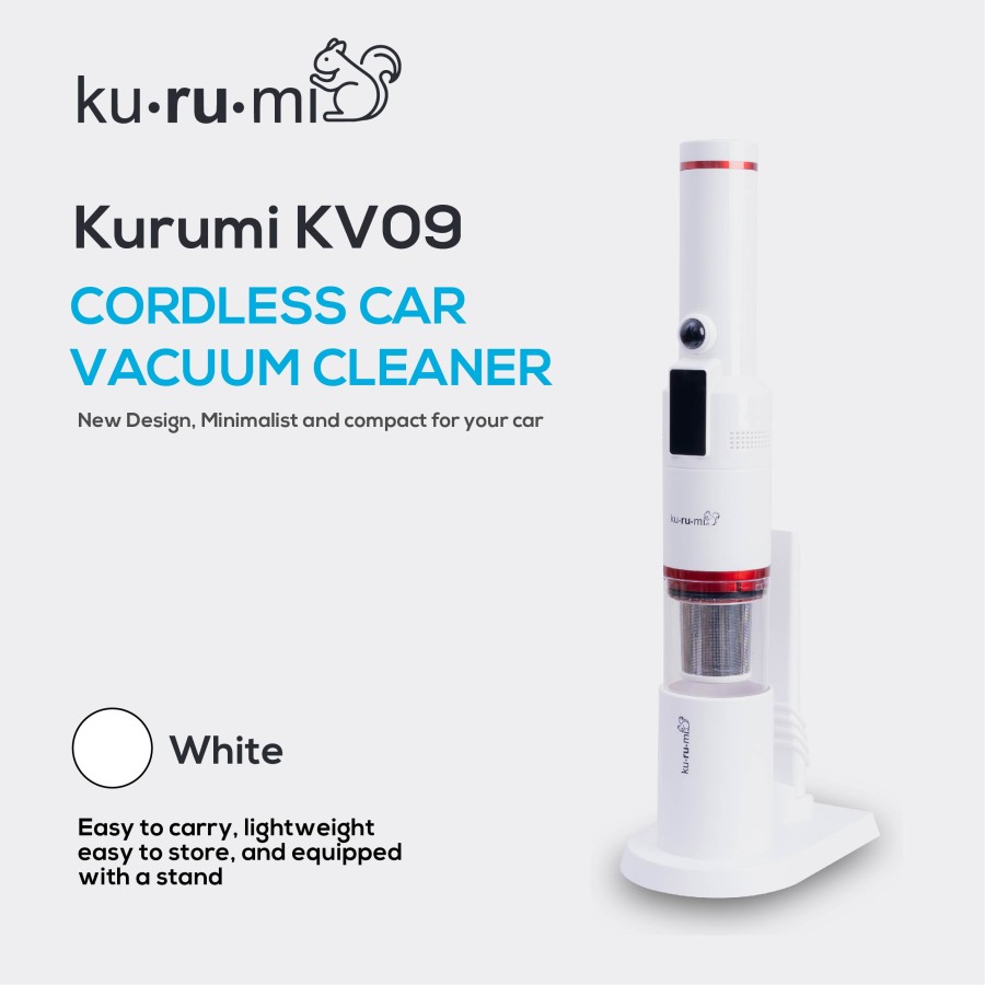 Jual Kurumi KV 09 Cordless Car Vacuum Cleaner di Seller Kurumi