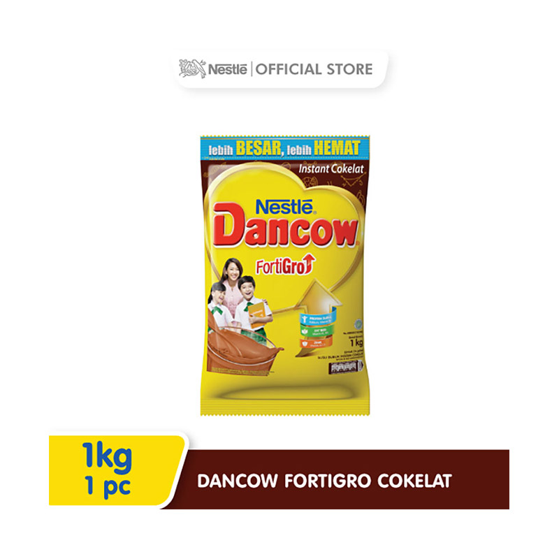 Jual NESTLE DANCOW Fortigro Susu Bubuk Cokelat Usia