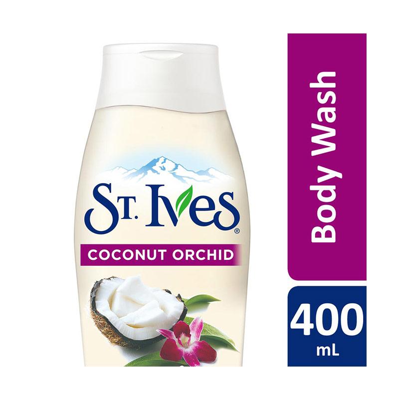 jual st ives soft silky coconut orchid wash 400 jual st ives soft silky coconut orchid wash 400