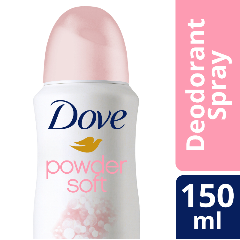 Jual Dove Powder Soft Deodorant Spray [150 mL] (406016) di Seller Dan