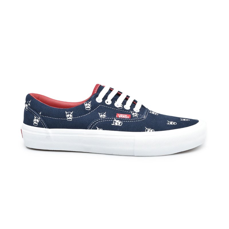 Jual Vans MN Era Pro Sepatu Sneaker Pria Kader Sylla Navy Red