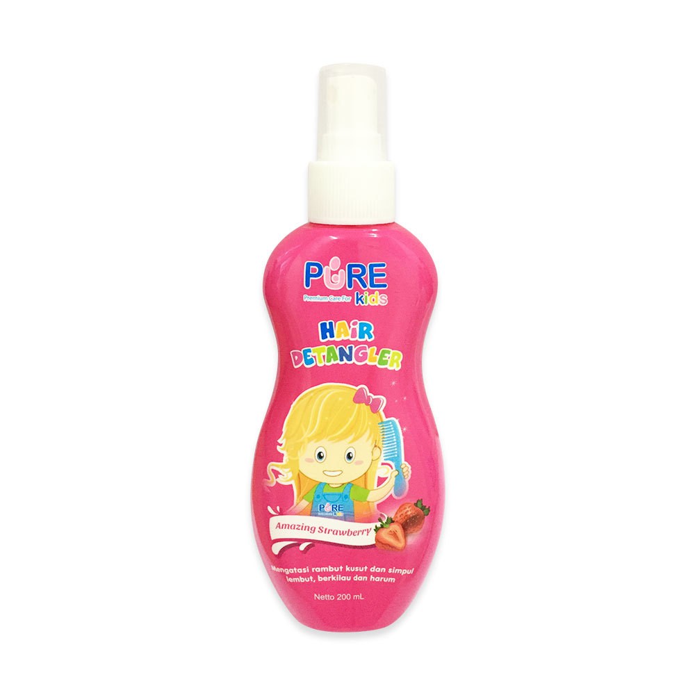 Jual Pure Kids Amazing Strawberry Hair Detangler [200 Ml] Di Seller Arby Baby N Kids Pulo