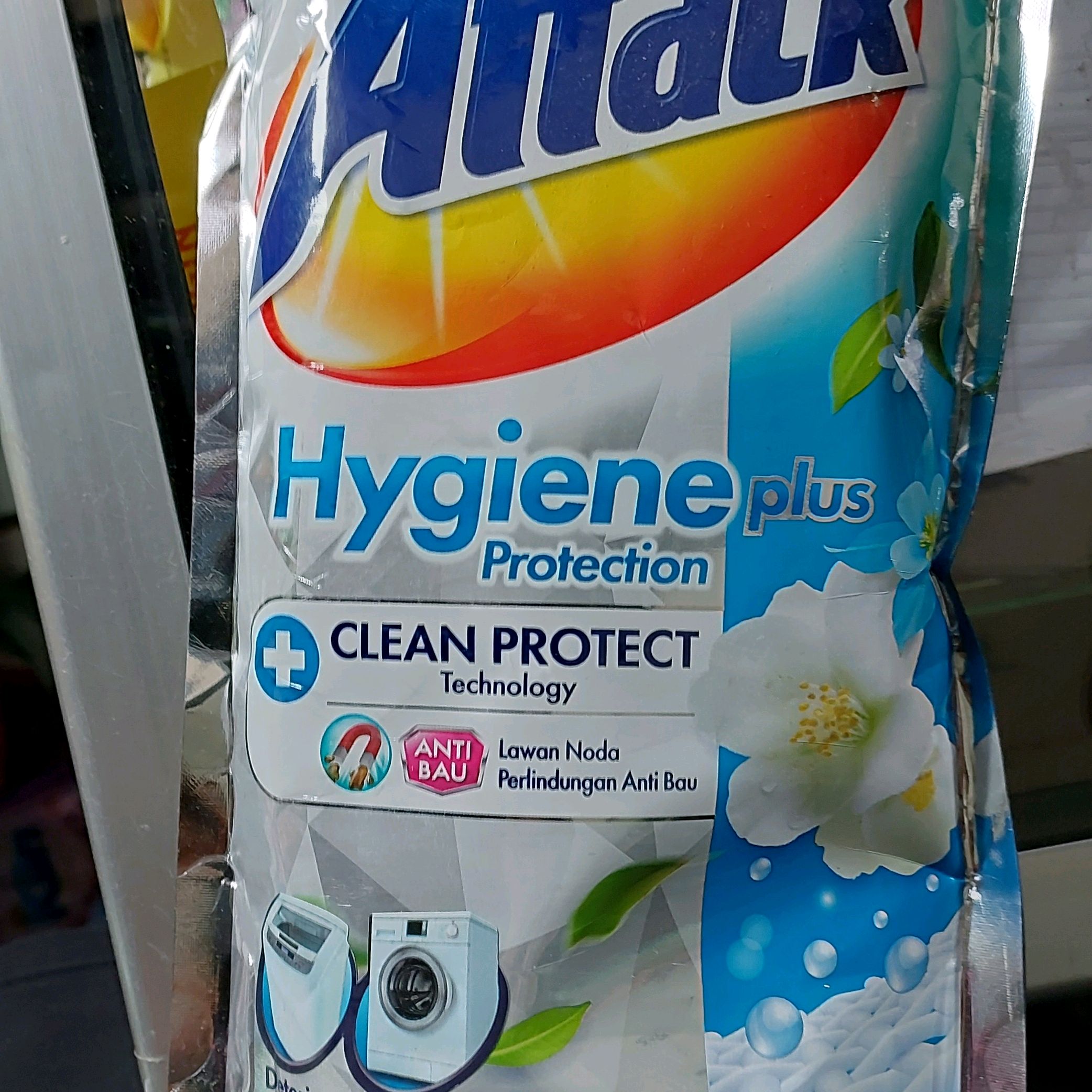Jual Attack Attack Hygiene Plus Protection Detergent Cair [800 Ml] Di ...