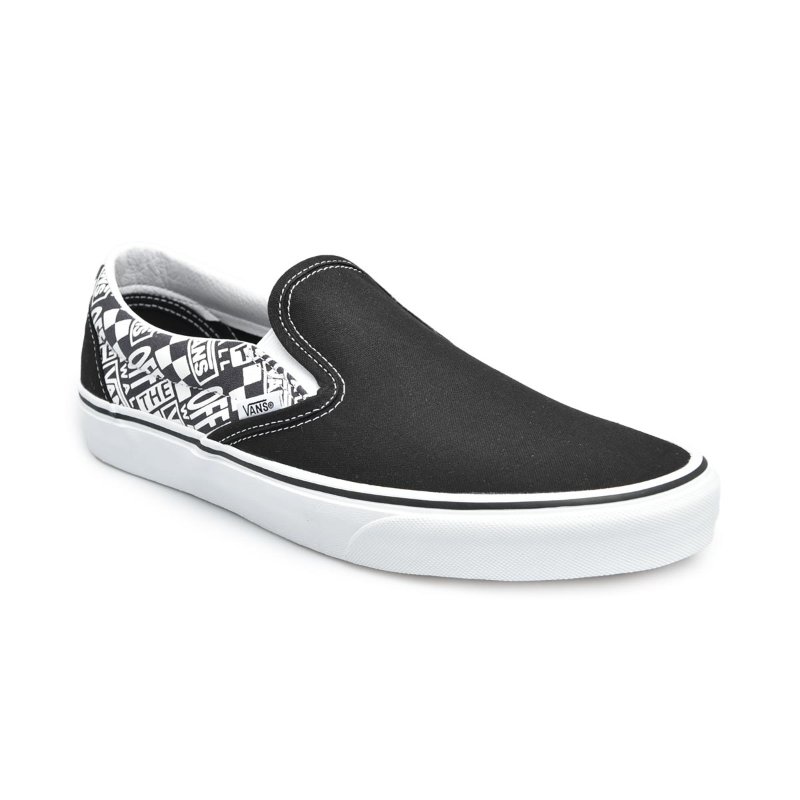Jual Vans Classic Slip On Sepatu Pria Off The Wall Black Asphalt