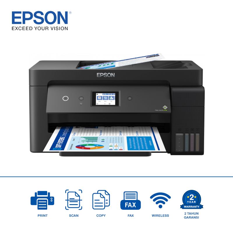 Jual Epson EcoTank L14150 A3+ Wi-Fi Duplex Wide-Format All-in-One Ink Tank  Printer with ADF (Print-Scan-Copy-Wifi-Fax) di Seller Blibli.com - Kota  Jakarta Barat, DKI Jakarta | Blibli