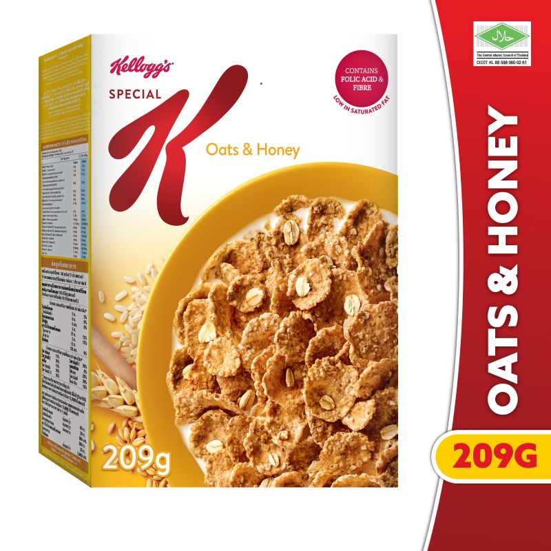 Jual Kellogg's Special Oats And Honey Cereal [209 G] Di Seller Nirwana
