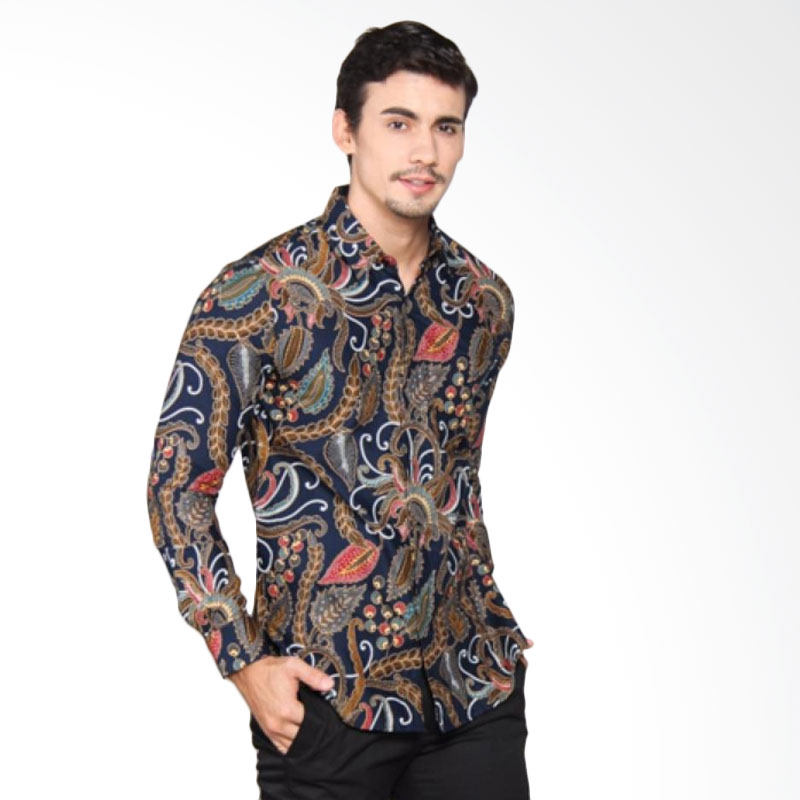 jual jayashree batik aruna slimfit sleeve shirt pria jual jayashree batik aruna slimfit sleeve shirt pria