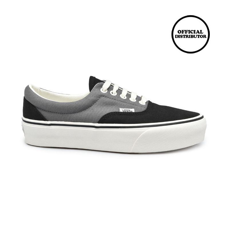 vans era two tone black true white