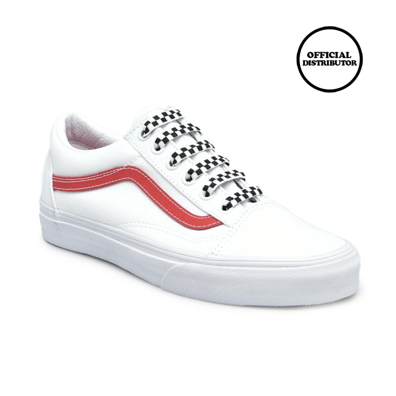 Vans old skool checkered hotsell lace
