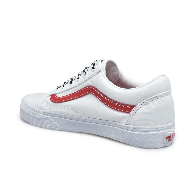 red old skool high top vans