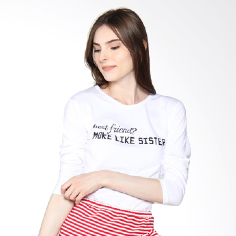 Jual Daily Deals - JCLOTHES Sister Kaos Lengan Panjang