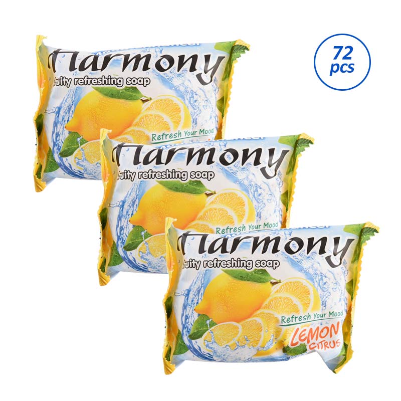 jual harmony fruity refreshing soap lemon sabun batang 70 jual harmony fruity refreshing soap lemon sabun batang 70