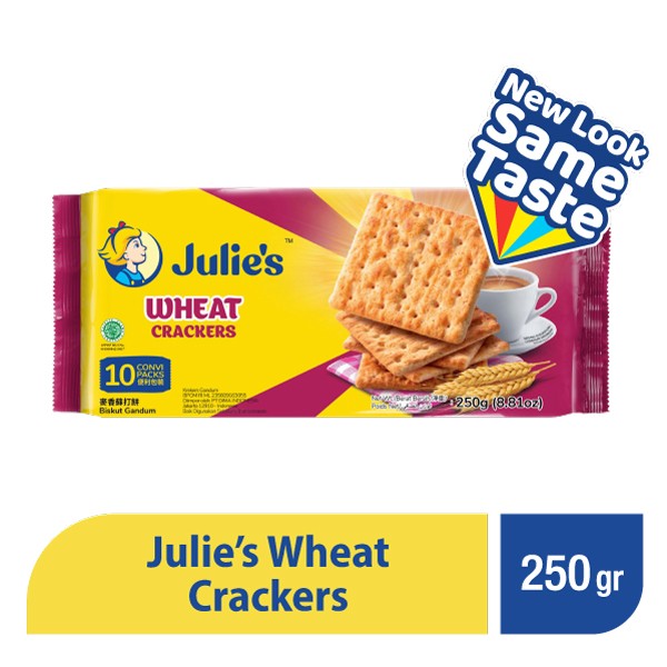 Jual Julie's Wheat Crackers [250 g] di Seller Dima Official Store