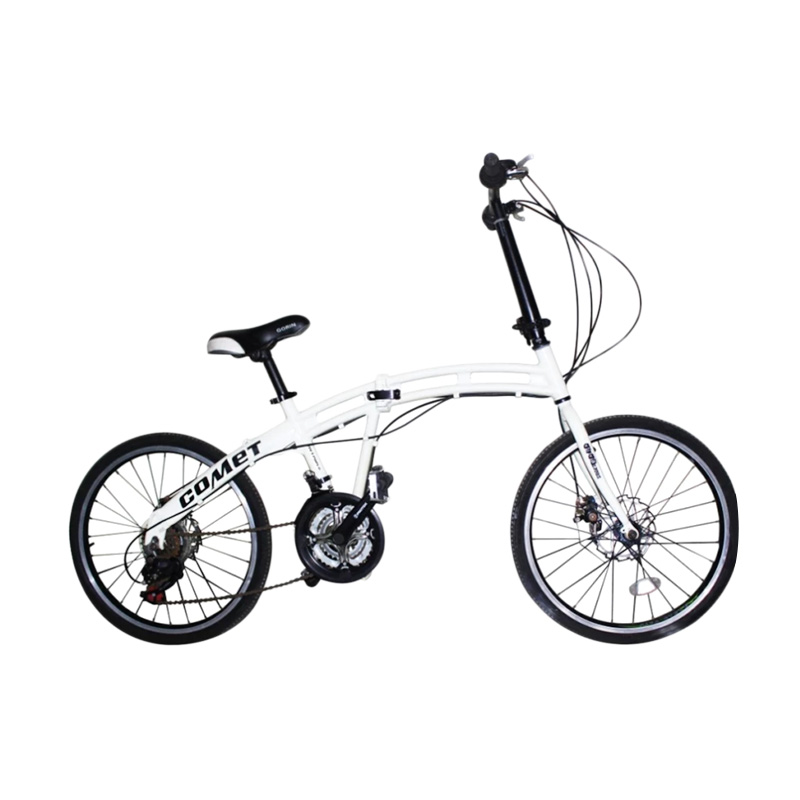 jual best deal 11 vivacycle comet alloy folding shimano sepeda lipat white 20 inch 18sp jual best deal 11 vivacycle comet alloy folding shimano sepeda lipat white 20 inch 18sp