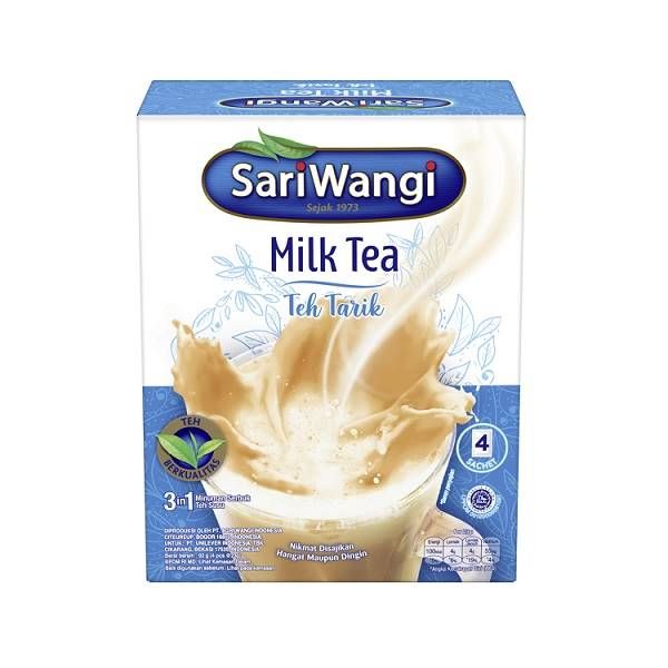 Jual SARIWANGI MILK TEA TEH TARIK 4S X 23 GR di Seller Hypermart