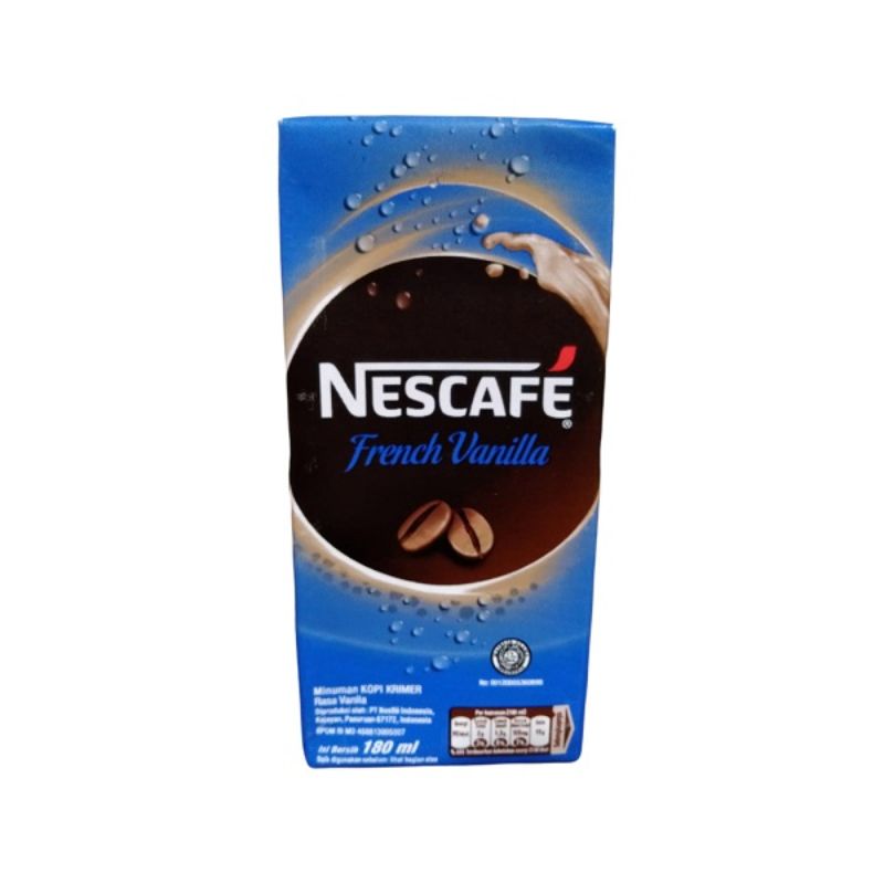 Jual NESCAFE FRENCH VANILLA UHT 180 ML di Seller Hypermart Gading