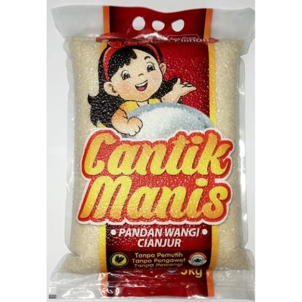 Jual Cantik Manis Pandan Wangi Beras Premium 5 Kg Murah Mei 2021 