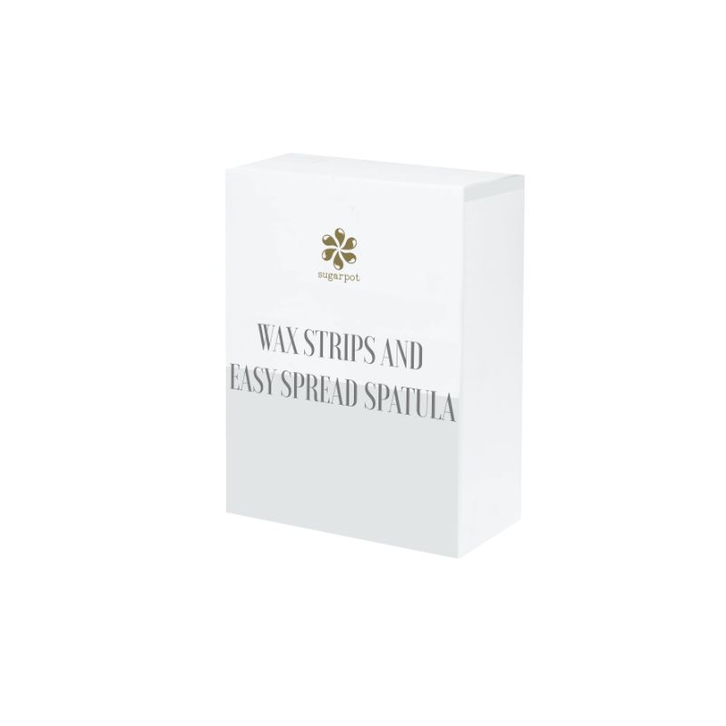 Jual Wax Strips & Easy Spread Spatula White di Seller Sugarpot