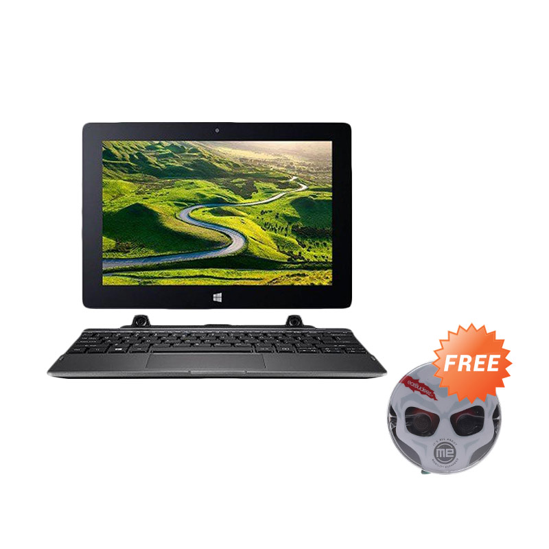 Acer Switch One SW1-011 NT.LCTSN.001 Notebook - Black Silver [Free Audiovox JHB 506 Stereo Earphones - Black]