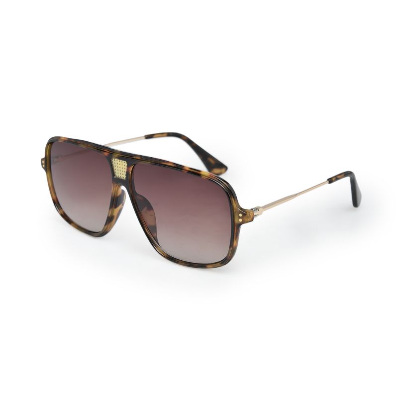 Tortoise aviator sunglasses clearance