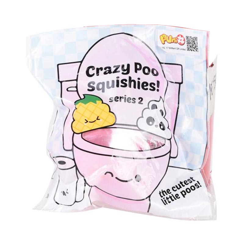 Jual Squishy Crazy Poo Series 2 Mainan Anak - Pink