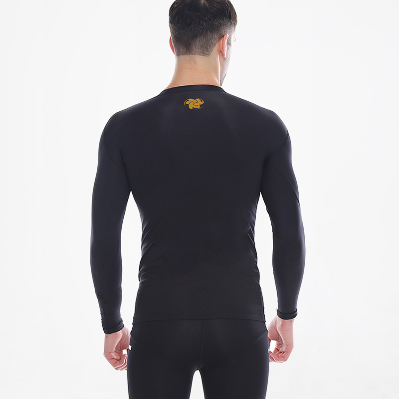 Promo Tiento Baselayer Rashguard Compression Long Sleeve Manse t Kaos