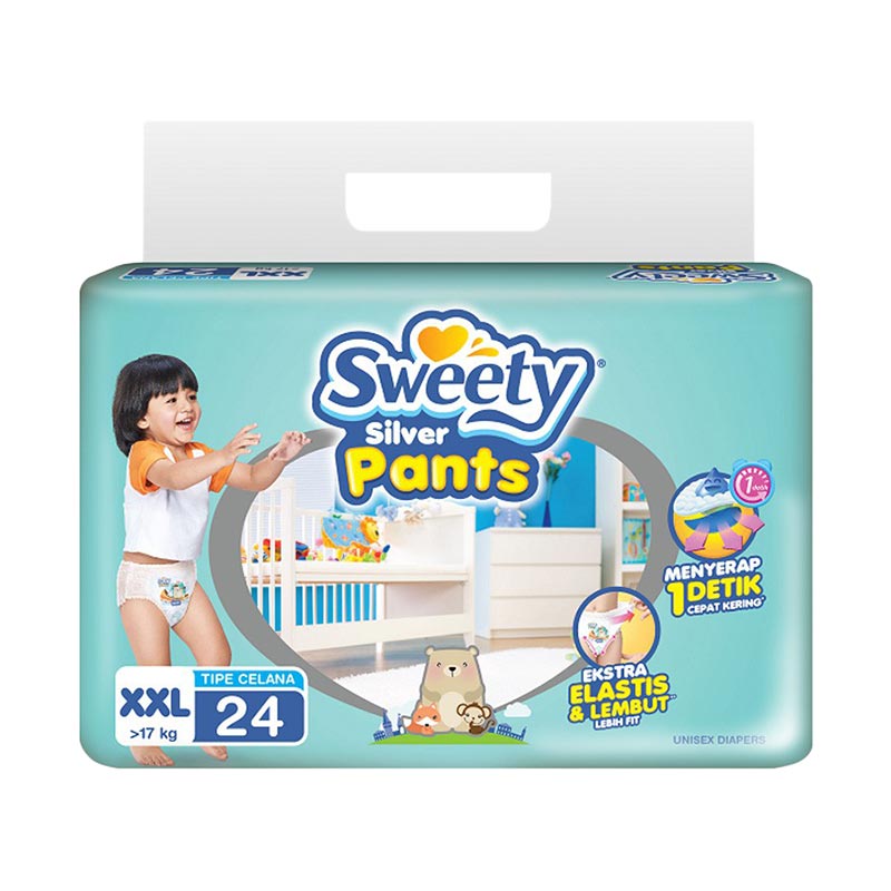 Jual Sweety Silver Pants Popok Bayi [XXL/24] Terbaru