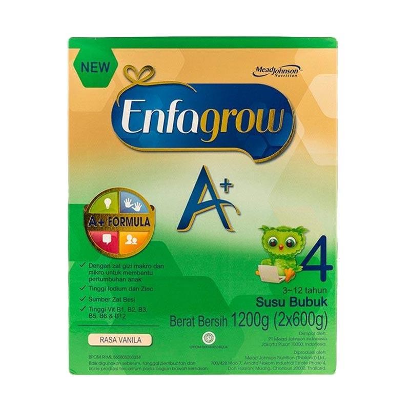 Jual Enfagrow A 4 Vanilla Susu Formula [1200 g] Playmat