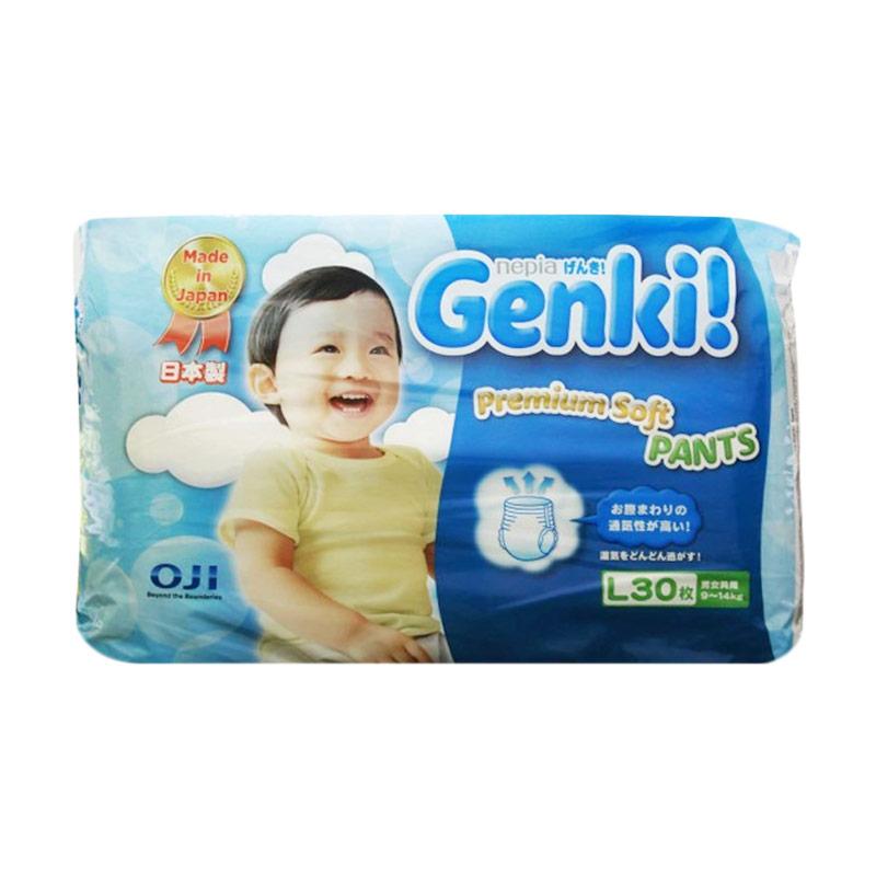 Jual Nepia Genki NEW Premium Baby Diapers Soft Pants Popok