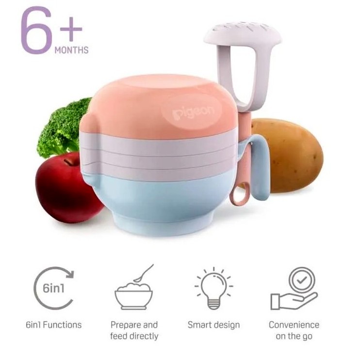 Harga home baby food top maker pigeon