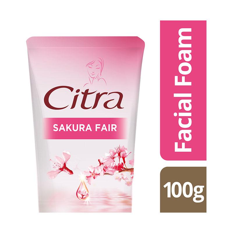 Jual CITRA Sakura Powder Cream [40 g] dan Facial Foam [100